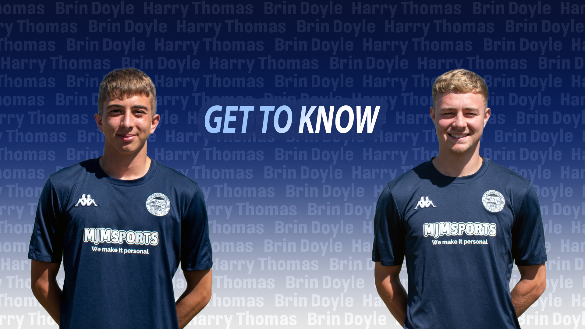 Read more about the article Get To Know – Harry Thomas & Brin Doyle